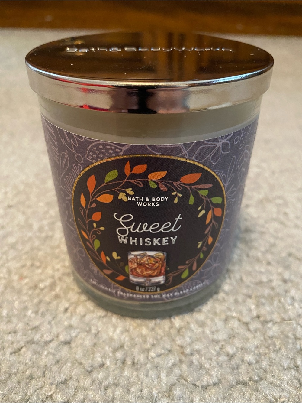 Bath & Body Works Sweet Whiskey Single Wick Scented Candle